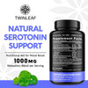 Natural Serotonin Supplement - Made in USA 5HTP Serotonin & Cortisol Manager - Serotonin Booster Vitamin Supplement for Women with 5-HTP, Vitamin B6, B12, GABA, L Theanine, L Tryptophan - 60 capsules