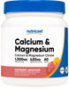 Nutricost Calcium Magnesium Powder (Raspberry Lemonade, 60 Servings) - Bone Support, Non-GMO, Gluten Free (from Calcium Citrate and Magnesium Citrate)