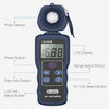 Dr.meter Professional LED Light Meter, Digital Illuminance Meter with 0-200,000 Measuring Ranges and 270 Degree Rotatable Detector