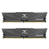 TEAMGROUP T-Force Vulcan Z DDR4 16GB Kit (2x8GB) 3600MHz (PC4-28800) CL18 Desktop Memory Module Ram TLZGD416G3600HC18JDC01 - Gray