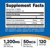 Nutricost Calcium with Vitamin D, 240 Tablets - Calcium (1200mg) Vitamin D (50mcg) Per Serving - Non-GMO, Gluten Free