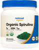 Nutricost Organic Spirulina Powder 454 Grams, 1LB - Pure, Certified Organic Spirulina