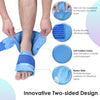 ComfiTECH Ankle Ice Pack Wrap for Injuries Reusable Heel Ice Pack for Ankle Plantar Fasciitis Relief, Achilles Tendonitis Relief, Sprained Ankles Surgery, Foot Pain & Heel Spur Cold Therapy