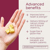 Bariatric Advantage Calcium Citrate Chewy Bites 500 mg - for Bariatric Surgery Patients - Vitamin D3 - Sugar-Free Chewable Calcium Supplement - Bariatric Calcium Chews - Assorted Fruit - 90 Count