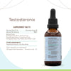 Testosteronix B60 Alcohol-FREE Extract Tincture, Concentrated Liquid Drops: Ashwagandha, Tribulus Fruit, Saw Palmetto Berry, Cardamom Pods, Barrenwort, Fenugreek. Wildcrafted: Pine Pollen. 2 Oz