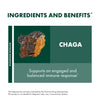 Host Defense Chaga Capsules - Immune System Support Supplement - Chaga Mushroom Capsules for Antioxidant Activity Support - Dietary Mushroom Supplement - 60 Capsules (30 Servings)*