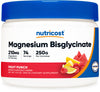 Nutricost Magnesium Bisglycinate Powder (Fruit Punch, 250 Grams) - Chelated Magnesium Supplement