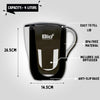 bio+ antioxidant, hydrogen-rich, alkaline, mineralising h2aaa mineralising water joss prem jug black (used -  like new)