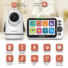 OKAIDI Video Baby Monitor with Camera and Audio, 5