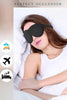 gdluckalways sleep mask adjustable 3d deep contoured sleeping mask ,light blocking blindfold eye mask ,soft eye cover for night sleep, nap,travel, plane, black (used - like new)