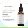 Cedar Berry B60 Alcohol-Free Herbal Extract Tincture, Super-Concentrated Wildcrafted Cedar Berry (Juniperus monosperma) (2 fl oz)