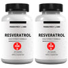 Research Labs High Potency Micronized Resveratrol Supplement 2 Fer 1 Ad - Potent Antioxidants Supplement, Trans Resveratrol for Heart Health, Promotes Anti Aging & Cognitive Support