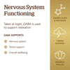 Solgar GABA 500 mg, 100 Vegetable Capsules - Relaxation & Nervous System Support - Amino Acid - Non-GMO, Vegan, Gluten Free, Dairy Free, Kosher - 100 Servings