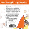 NOW Supplements, Grape Seed (a Highly Concentrated Extract with a Minimum of 90% Polyphenols) Extra Strength 250 mg, 90 Veg Capsules