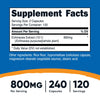 Nutricost Echinacea 800mg, 240 Capsules - Vegetarian Caps, Non GMO, Gluten Free, 120 Servings