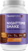 TransformHQ Nighttime Shake Sleep & Protein Blend Drink Mix (Chocolate Peanut Butter Flavor)(28 Servings)