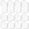 Durable Compatible with AUVON TENS 7000 TENS Unit Replacement Pads,Rectangular Replacement Electrode Pads,12 pcs Multiple Sizes 2