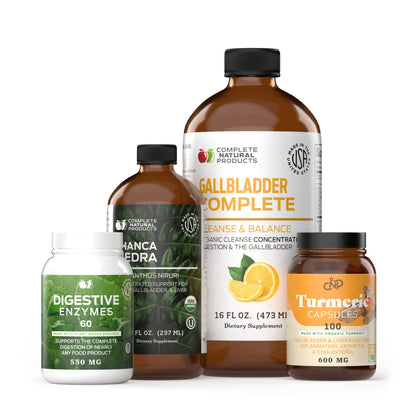 Gallbladder Complete Bundle - Full Gallbladder Cleanse Support