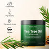 MAJESTIC PURE Tea Tree Oil Face Cream | Cream for Dry & Itchy Skin, Acne, Scar, Day & Night Moisturizer Face Cream for Women & Men | 8 Oz