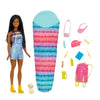 Barbie Doll & Accessories, It Takes Two Camping Playset with Brooklyn, Pet Puppy & 10+ Accessories Including Sleeping Bag