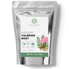 Organic Valerian Root 4 oz. (113g), USDA Certified Organic Valerian Root Herb, Valerian Root Tea, Valeriana Tea, Te De Valeriana Para Dormir, Valarian Officinalis Roots Whole Loose Leaf, Cut & Sifted