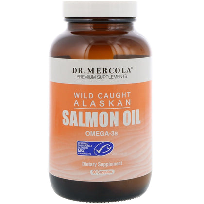 Dr. Mercola Wild Caught Alaskan Salmon Oil 90 Caps