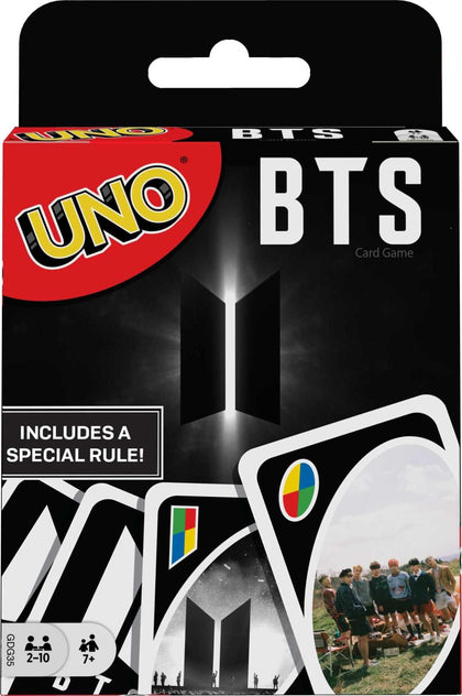 UNO BTS for 7 years and up