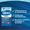 Colace Regular Strength Stool Softener for Gentle Effective Constipation Relief, 1 Doctor Recommended Stool Softener Brand, 100 mg Docusate Capsules, 30 Count