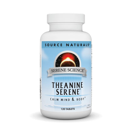 Source Naturals Serene Science L-Theanine with Magnesium and GABA - 120 Tablets