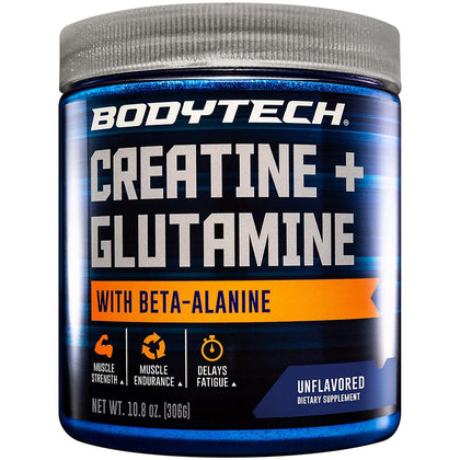 BODYTECH CREATINE & GLUTAMINE W/BETA ALANINE