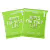 HyperGo Body Wipes - No Rinse Wet Wipes for Adults, All Natural Shower Bathing Wipes, Refreshing Body and Face Cleansing Wipes for Women and Men, 40 Extra Large Disposable Washcloths, 12x12 Cucumber