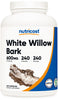 Nutricost White Willow Bark 600mg, 240 Capsules - Vegetarian Friendly, Non-GMO, Gluten Free