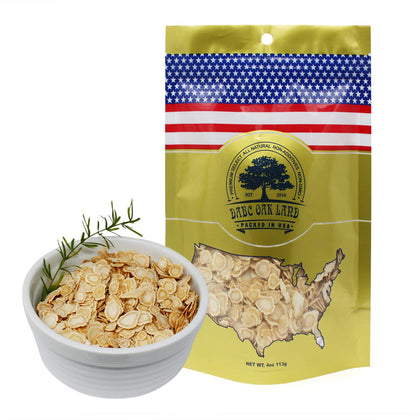 DABC OAK LAND DOL American Ginseng Slices from Wisconsin (Sliced Ginseng Root Wisconsin Grown!Most People Use It to Make Ginseng Tea! Good for Health! ???/??? -in Bag(Small 4oz/Bag)