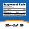 Nutricost Iodine (Natural Iodine from Sea Kelp) 325mcg, 240 Tablets - Non-GMO, Gluten Free