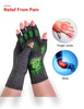 Donfri 2 Pairs Arthritis Compression Gloves Fingerless Gloves for Women Men,Arthritis Pain Relief,Rheumatoid Arthritis,Osteoarthritis, Raynauds, Carpal Tunnel Relief (Anti-Slip, S)