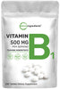 Micro Ingredients Vitamin B1 500mg Per Serving, 240 Tablets | Vitamin B1 Thiamine Supplement, Essential B Vitamins | Supports Metabolism & Healthy Nervous System | Non-GMO, Easy to Swallow