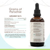 Grains of Paradise B120 Alcohol-Free Herbal Extract Tincture, Concentrated Liquid Drops Natural Grains of Paradise (Aframomum melegueta) Dried Seeds(4 fl oz)