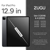 ZUGU CASE Screen Protector for iPad Pro 12.9 3rd/4th/5th/6th Gen - Tempered Glass Scratch-Resistant Film - Fingerprint & Smudge-Resistant Protector - Includes Biodegradable Installation Guide