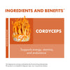 Host Defense Cordyceps Capsules - Immune & Energy Support Supplement - Kidney Health Supplement with Cordyceps - Fitness Support Supplement to Aid Oxygen Uptake - 60 Capsules (30 Servings)*