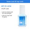 essie nail care, Protect Your Mani Kit, base coat & high-shine top coat, 8-free vegan, 1 kit