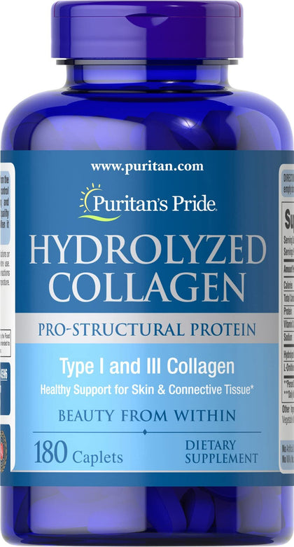 Puritan's Pride Hydrolyzed Collagen 1000 mg