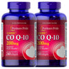 Puritan's Pride QSORB CoQ10 200 mg, Supports Heart Health (2 Pack of 240 softgels) 240 Count(Packaging may vary)