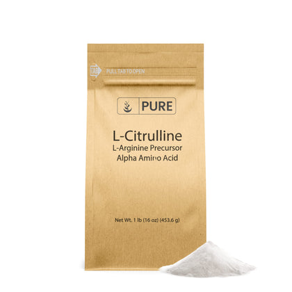 PURE ORIGINAL INGREDIENTS L-Citrulline Powder (1 lb) Pure Non-Essential Amino Acid, Preservative-Free