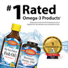 Carlson - Omega-3 + D & K, 1430 mg omega-3s, 2000 IU (50 mcg) D3, 90 mcg K2 as MK-7, Heart Health, Bone Support, Lemon, 200 mL