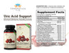 Uric Acid Support Formula | Advanced Uric Acid Cleanse & Kidney Support Supplement - Includes Tart Cherry Concentrate, Celery Seed Extract + 12 More High Potency Ingredients, 60 Veggie Capsules