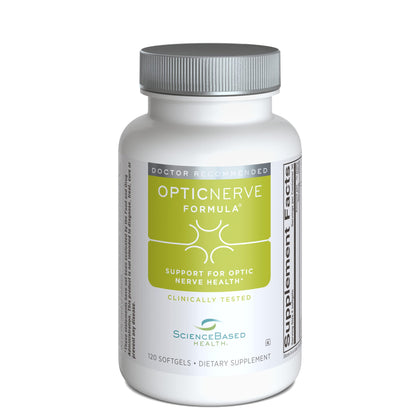 Optic Nerve Formula - Supports Ocular Circulation and Normal Nerve Function - Clinically Tested - Includes Omega-3 Fatty Acids, Antioxidants, B Vitamins, CoQ10 (30 Day Supply)