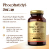 Solgar Phosphatidyl-Serine 200 mg, 60 Softgels - Premium Brain Health Supplement, Supports a Healthy Mind & Cognitive Function - Gluten Free, Dairy Free - 60 Servings