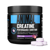 Animal Creatine Chews Tablets - Creatine Monohydrate Chewable Muscle Builder with Sea Salt & Nootropic AstraGin for Added Absorption, Delicious and Convenient for Men & Women - 120 Count - Grape