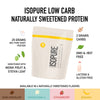 Isopure Protein Powder, Whey Protein Isolate Powder, 25g Protein, Low Carb & Keto Friendly, Naturally Sweetened & Flavored, Flavor: Chocolate, 14 Servings, 1 Pound