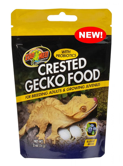 Zoo Med Crested Gecko Food - Blueberry Breeder - 2 oz